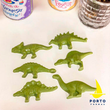 Forma Linha Simples - Acetato - Dinossauros Aplique - PF155